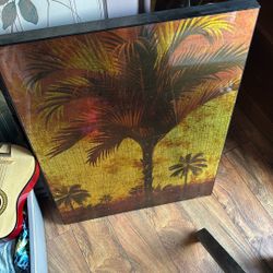 HOLOGRAPHIC PALM PICTURE