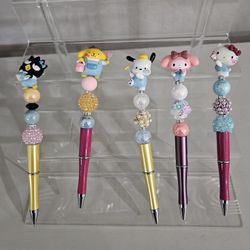 Hello Kitty And Friends Beaded Pens