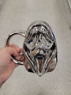 Silver Ghostface Mug