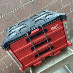 Milwaukee Pack Out Tool Box 3 Drawers 