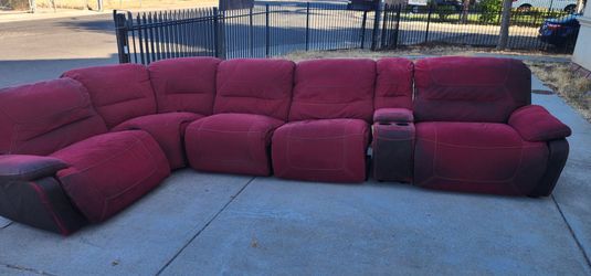 FREE USED sectional & recliner