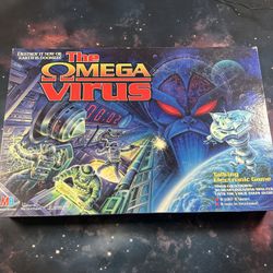The Omega Virus Talking Electronic Board Game 1992 TESTED WORKING 100% COMPLETE!