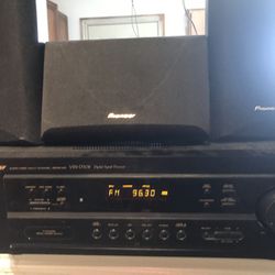 Pioneer receiver and speakers Will Sale Separate
