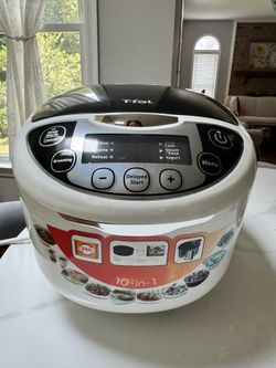 T-Fal 10 in 1 Rice cooker & Multi cooker -10 cups From Rice, Meat to yogurt!