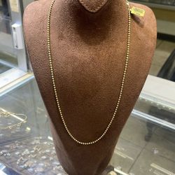 Gold Chain 14 Karat, 24 inch#27088