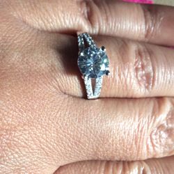 14k White Gold Plated