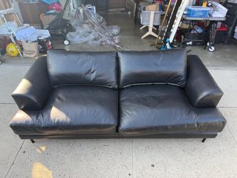 Italian Leather Couch