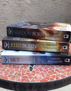 David Dalglish Book 1-3 The Seraphim Series Skyborn, Fireborn, Shaadowborn
