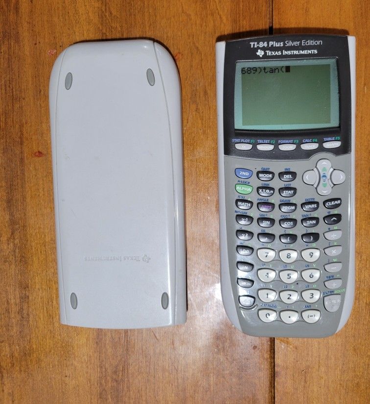 Texas Instruments TI-84 Plus Graphing Calculator - Silver