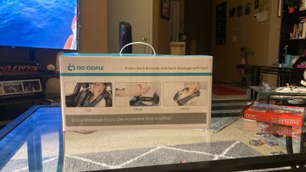 Back Shoulder And Neck Massager W/heat