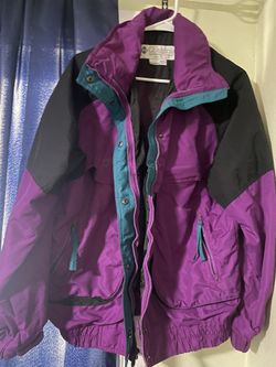 Purple Vintage Columbia Jacket