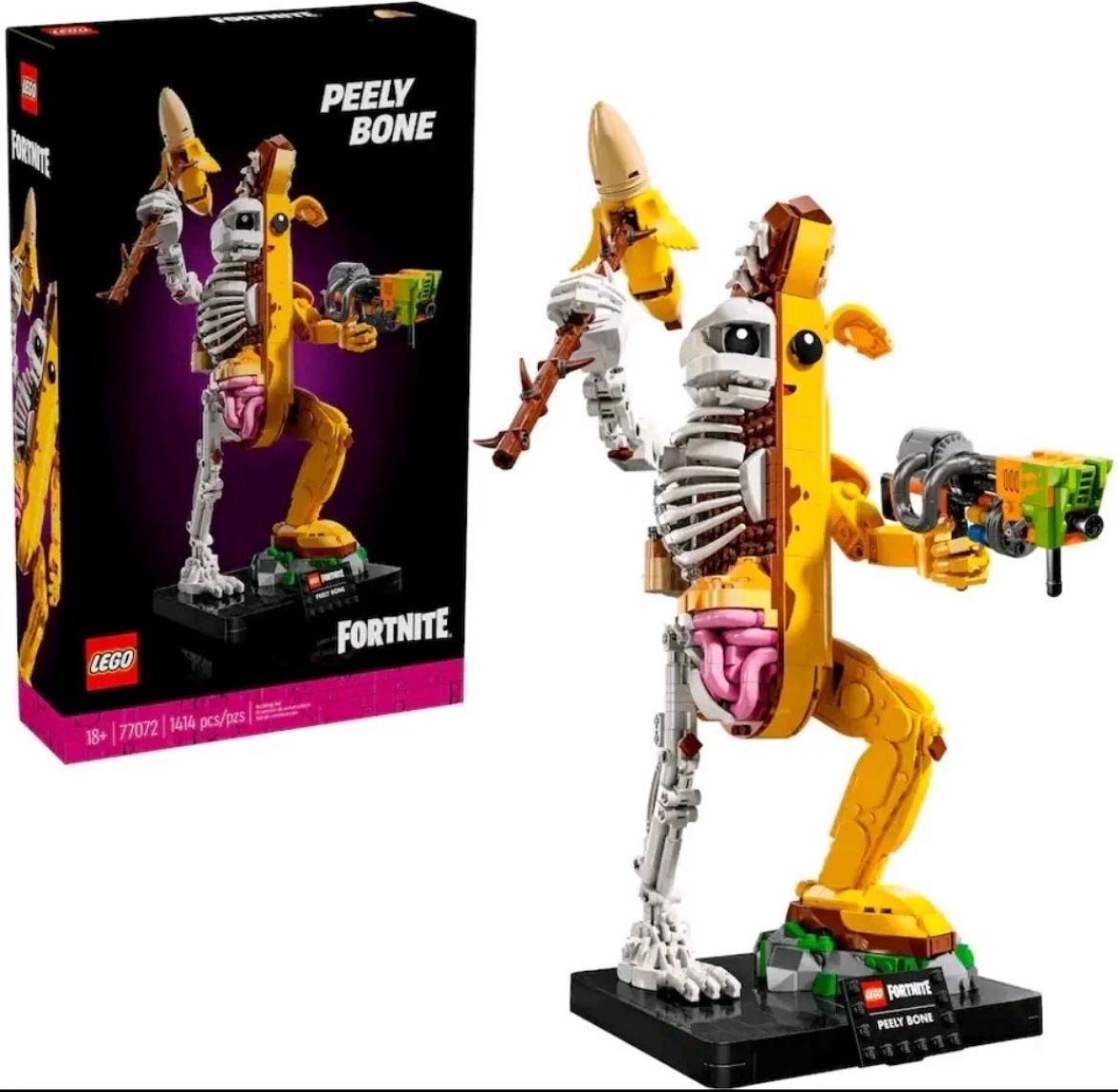 Lego Fortnite Peely Bone 1414 Pieces