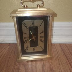 Vintage Bulova Carriage  Clock 