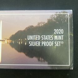 2020 US Mint Silver Proof Set