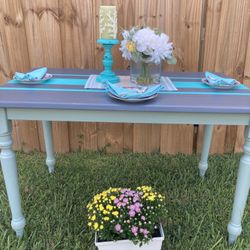 Dining Table /kitchen Table No Chairs Super Cute Coastal 
