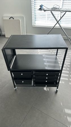 Rolling craft cart
