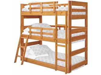 Triple wood Bunkbed on sale!