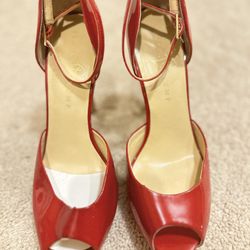 Ivanka Trump Heels In Red Size 8.5