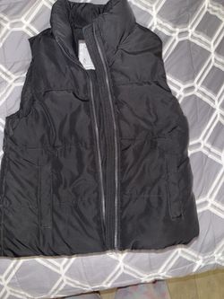 Abercrombie kid Black Puffer Vest