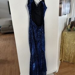 Blue Prom Dress