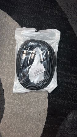 2 Xlr Cable New