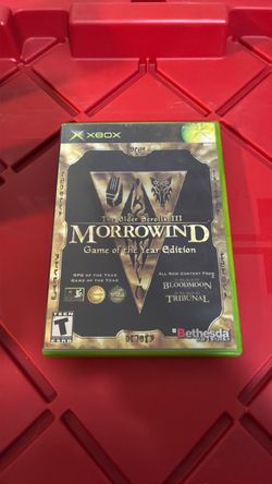The Elder Scrolls III Morrowind GOTY Xbox