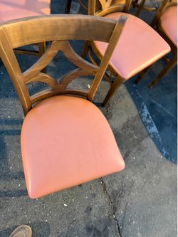 Wood chairs