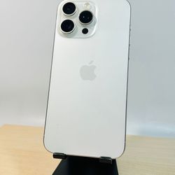 Apple iPhone 15 PRO MAX 256GB Silver Unlocked Fully Functional!!