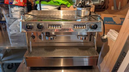 Futurete Platina 2G Espresso Machine and Mazzer Luigi Srl Grinder
