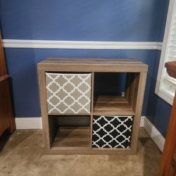 Wooden Storage Organization Cube