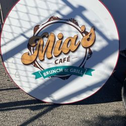 Circle Logo Front Business Sign