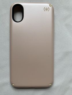 Speck, iPhone X case metallic rose gold