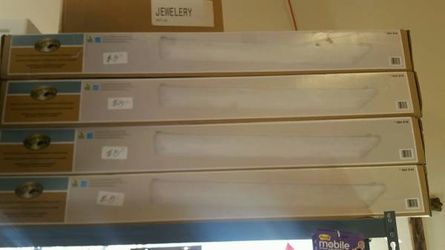 Hampton Bay Arctic Glacier 3-Light White Fluorescent Flushmount