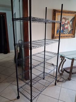 Wire Rack with shelves