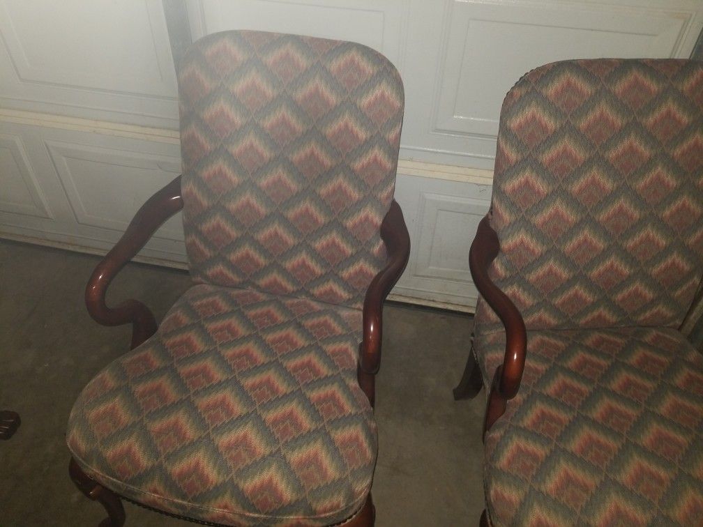 2 Arm Chairs