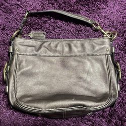 Coach Metallic Bronze Purse Handbag