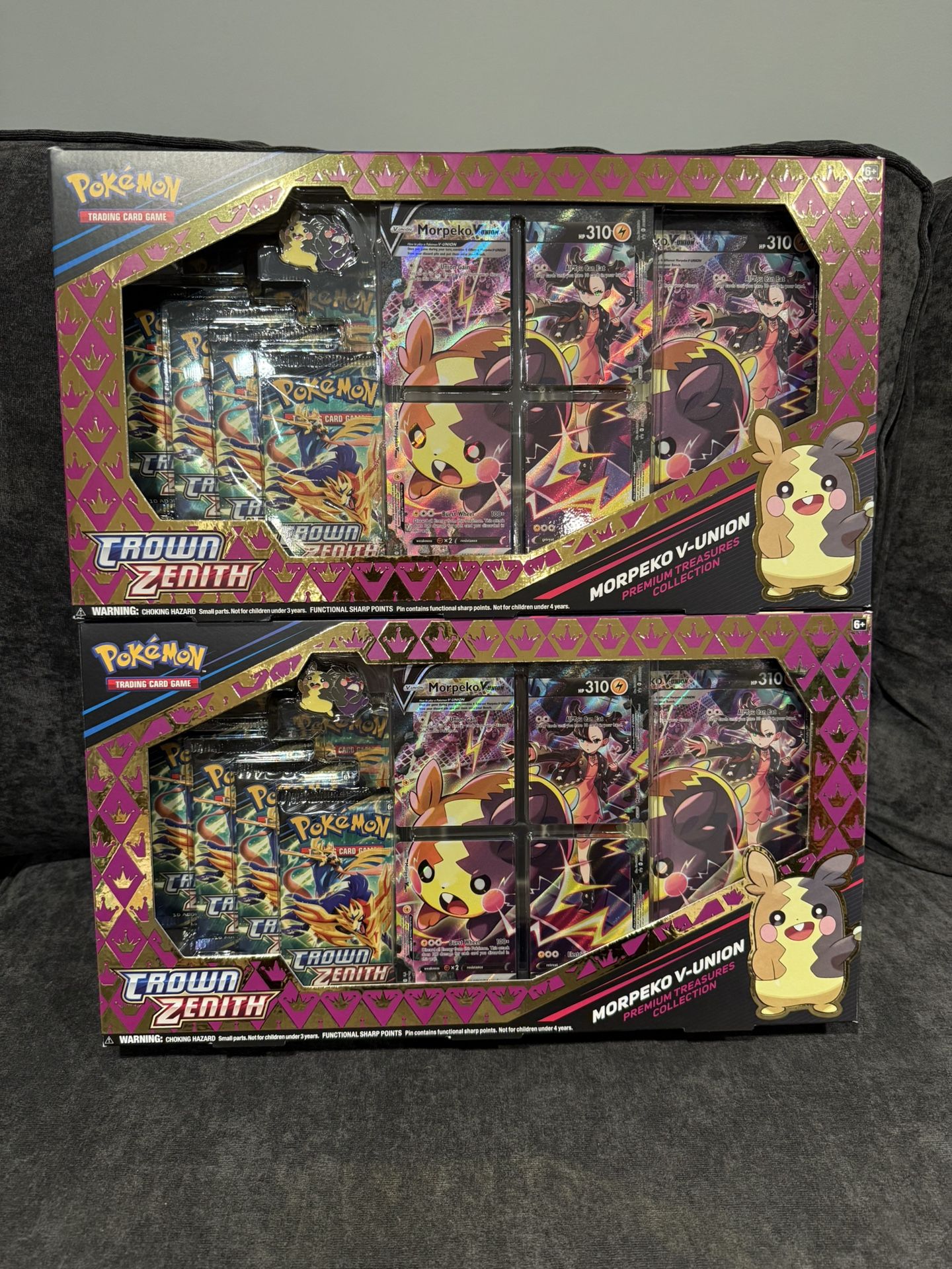 (Crown Zenith) Pokemon Morpeko Premium Treasures Collection