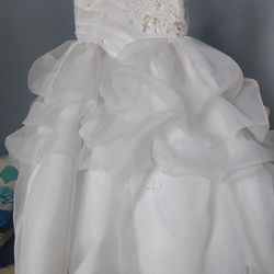 Holy Communion Dress, sz 7 !