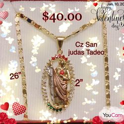 CZ Sanjudas Necklace 