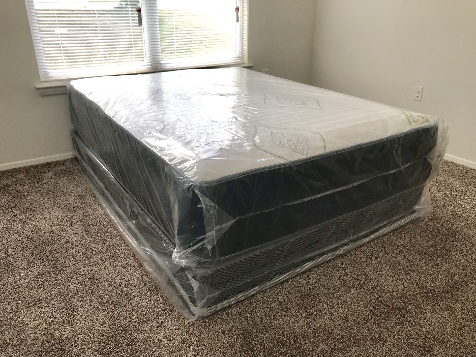BRAND NEW DOUBLE SIDED QUEEN MATTRESS SET WITH FREE DELIVERY