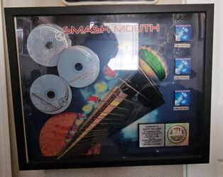 Smash Mouth RIAA Triple Platinum Award