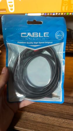 3.5mm stereo male-to-male audio cable