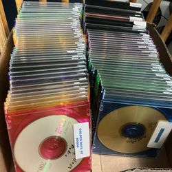 75+ Cd Cases With Big Band  And 50s Music Recorded On Them 
