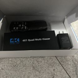 4k ultra HD 4x1 quad multi-wiver