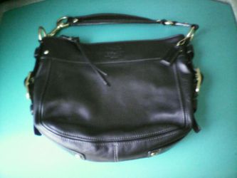 Coach leather purse