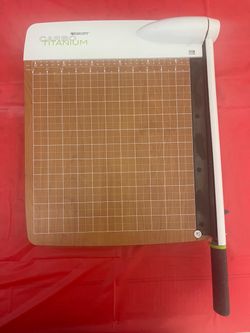 Westcott 12-Inch CarboTitanium Wood Base Guillotine Paper Trimmer (Model 16717