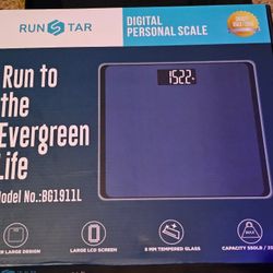 RunStar XL Digital Glass Scale 550lb Capacity (Brand new open box, only used twice)