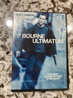 Bourne Ultimatum DVD