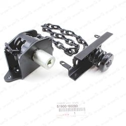 NEW GENUINE TOYOTA 03-09 4RUNNER LEXUS GX470 SPARE WHEEL CARRIER 51900-60280