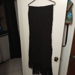 Prayer Shawl Hand Knitted Its Double This Length